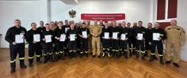Zakończenie kursu kierowcy-konserwatora sprzętu ratowniczego OSP