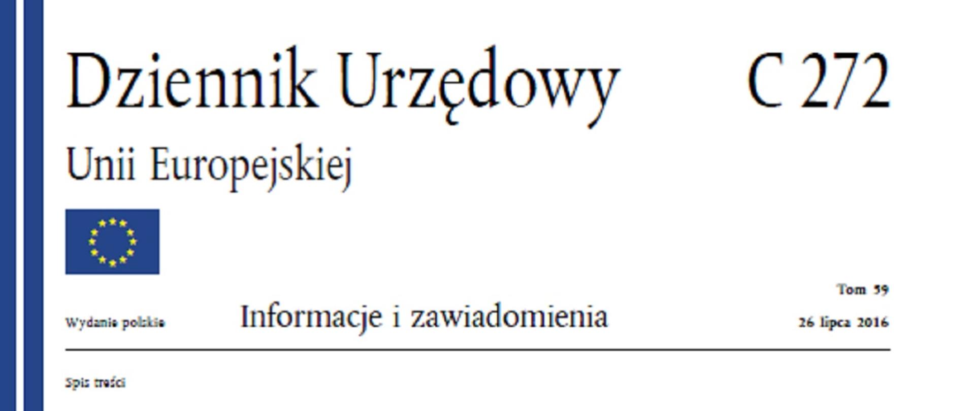 Okładka publikacji "Niebieski przewodnik" dotyczącej wdrażania unijnych przepisów dotyczących produktów