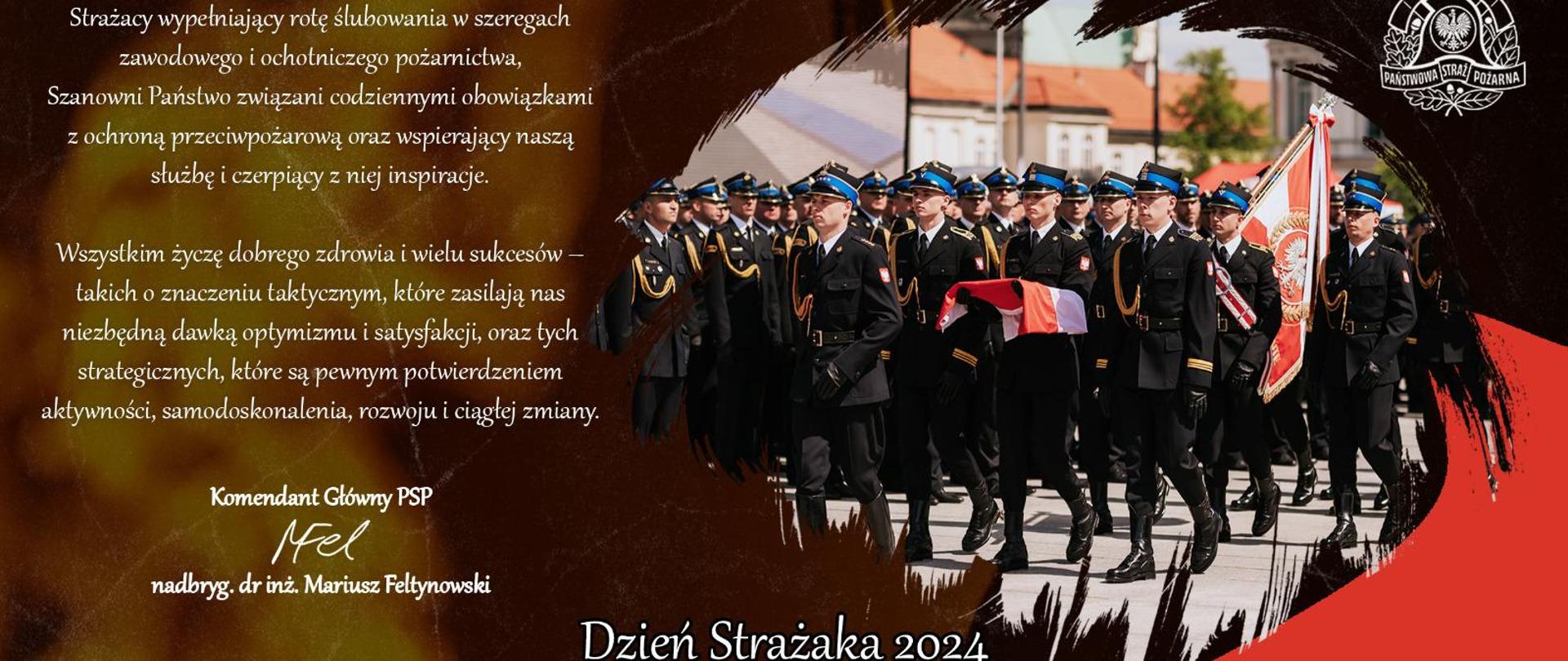 Życzenia Komendanta Głównego PSP z okazji Dnia Strażaka