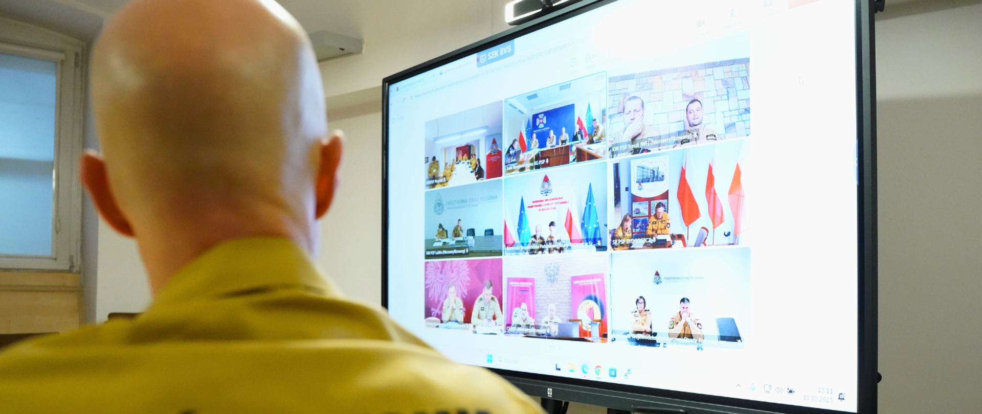 Wideokonferencja - bieżąca sytuacja na temat wdrażania Programu Ochrony Ludności i Obrony Cywilnej na lata 2025-2026