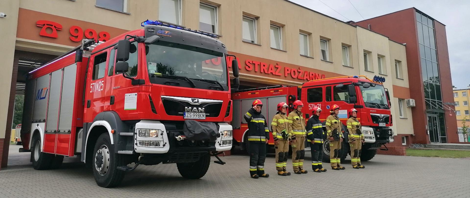 Zmiana służbowa KP PSP w Wałczu