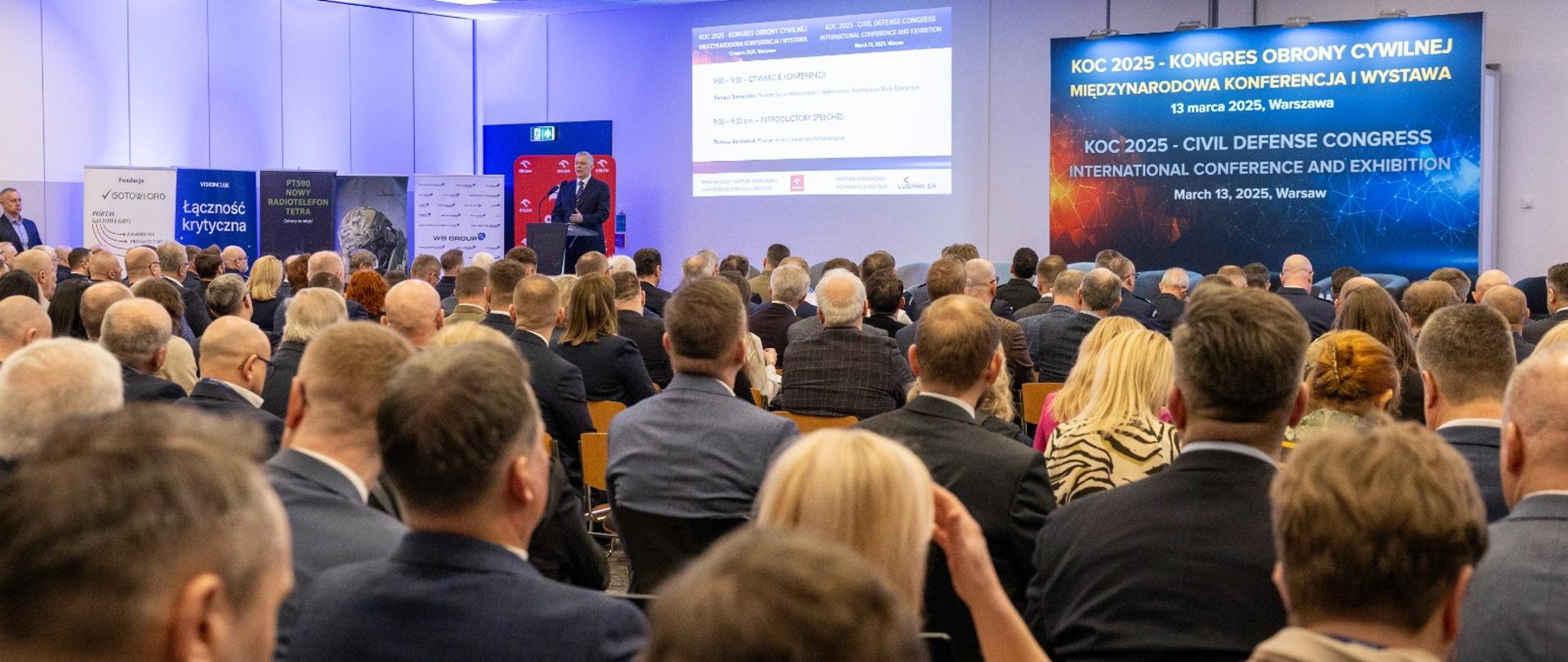 Szef MSWiA podczas Kongresu Obrony Cywilnej: Wszyscy jesteśmy odpowiedzialni za nasze bezpieczeństwo