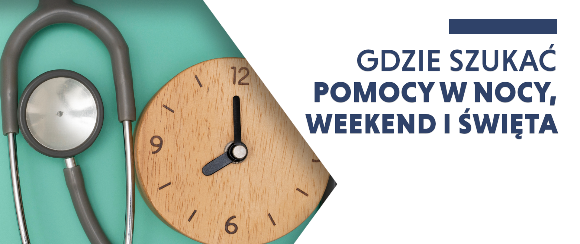 Gdzie szukać pomocy w nocy, weekend i święta - Środa z Profilaktyką 