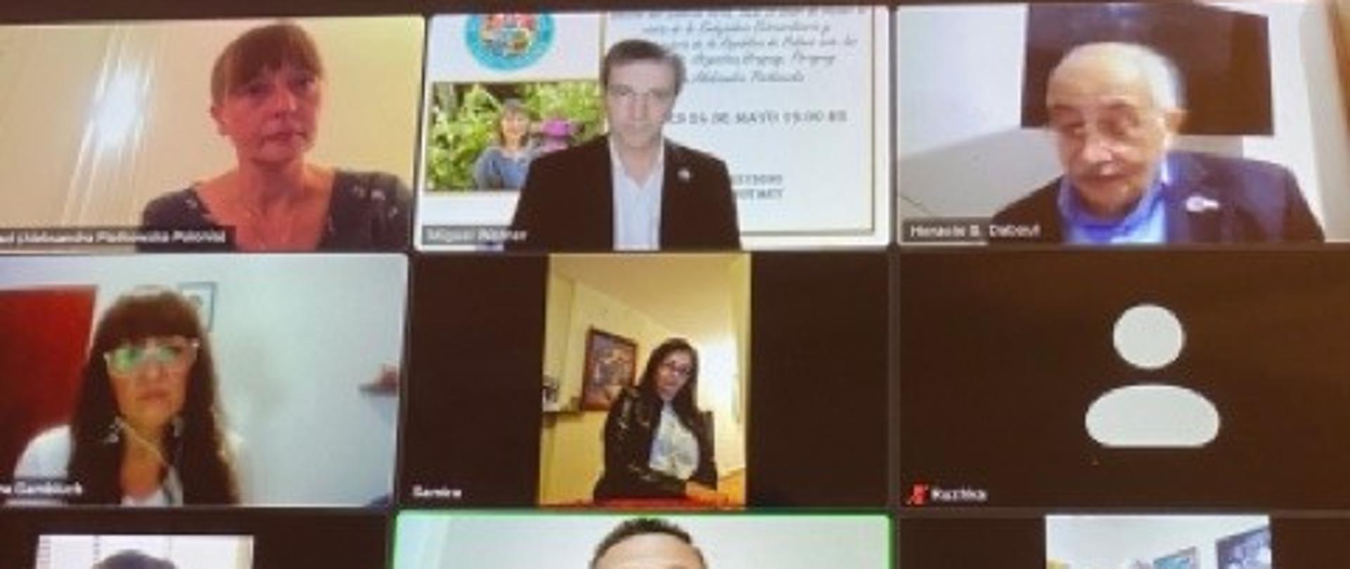 Ambasador RP w Argentynie Aleksandra Piątkowska rozmawiała z Osvaldo Mediną, dziennikarzem LT 9 Radia Brigadier López de Santa Fe, o sytuacji Ukraińców, którzy uciekli przed wojną i schronili się w Polsce.