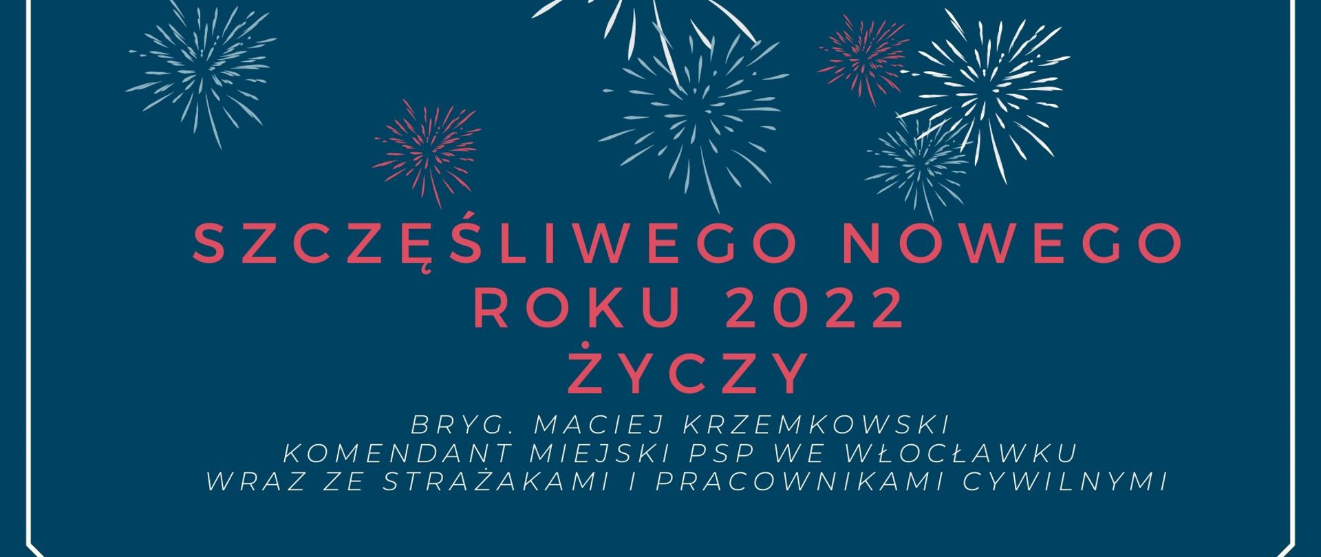 Życzenia Noworoczne KM PSP we Włocławku