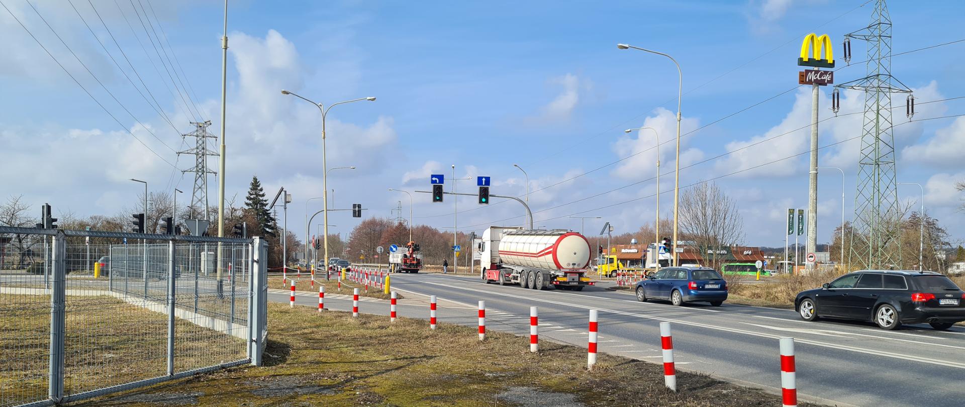 Fragment DK94 na trasie Skarbimierz - Żłobizna