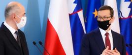 Premier Polski i premier Słowenii.