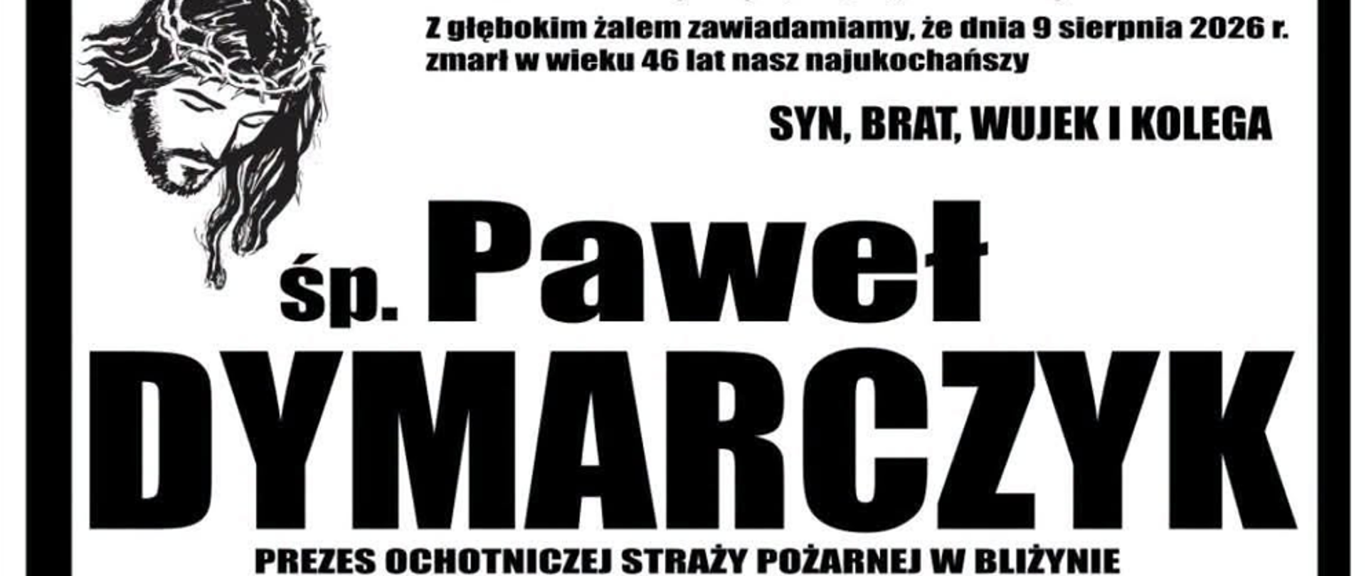 Nekrolog Prezesa OSP Bliżyn