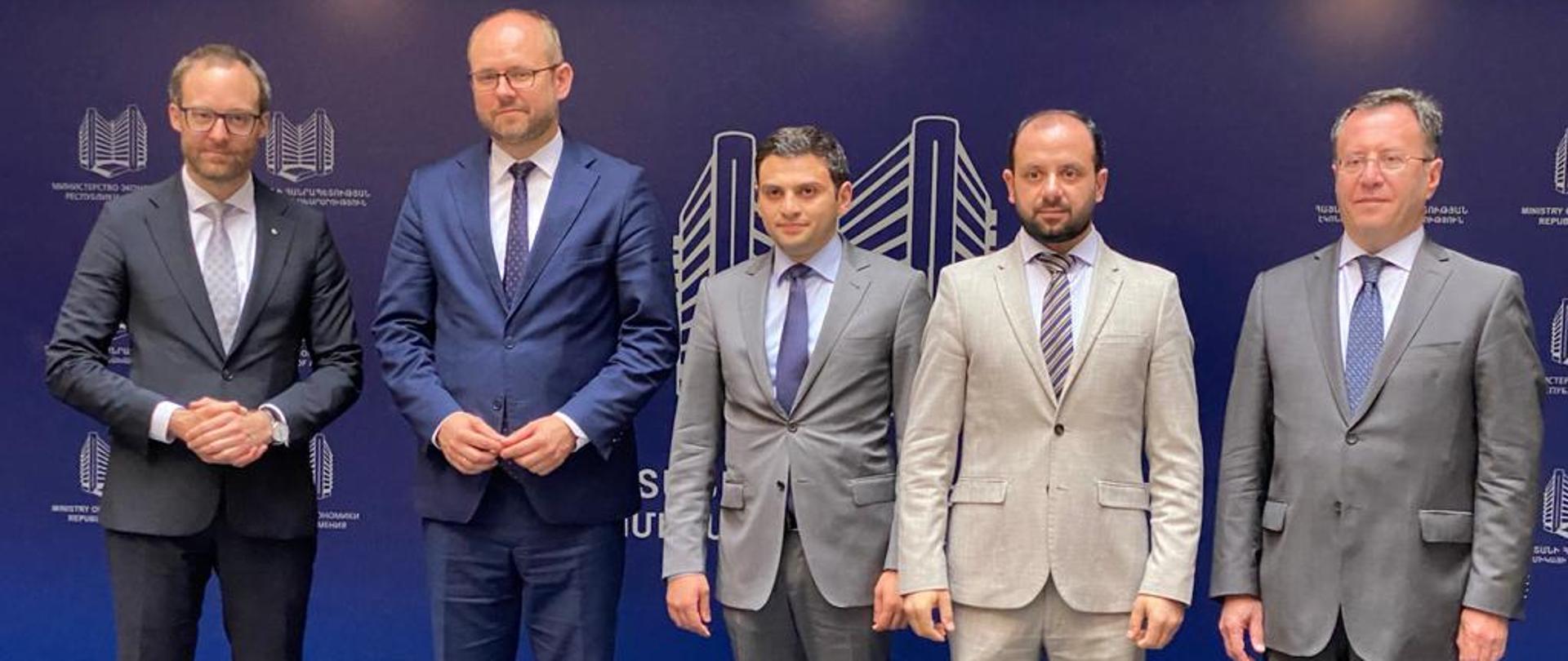 Wiceminister Marcin Przydacz z wizytą w Armenii
