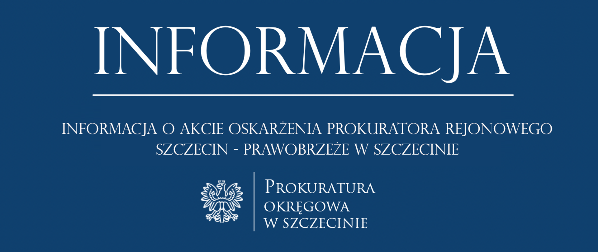 informacja akt oskarżenia Prawobrzeże