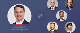 Kolejne rozmowy ministra Radosława Sikorskiego z ministrami spraw zagranicznych
