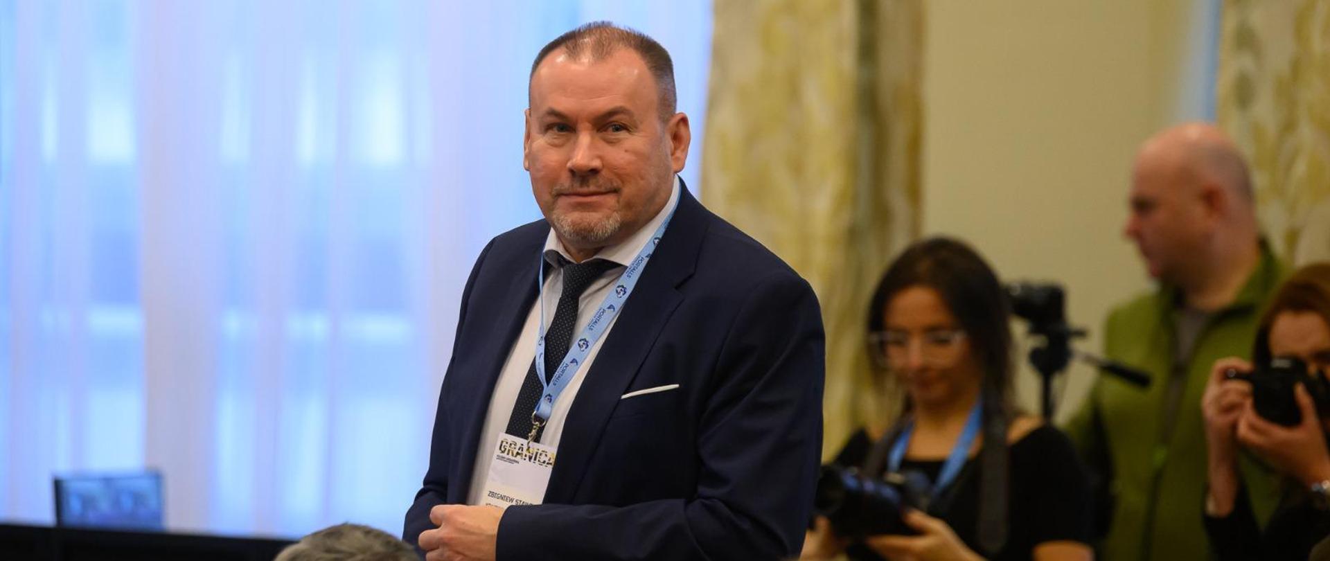 Podsekretarz Stanu, zastępca Szefa KAS Zbigniew Stawicki.