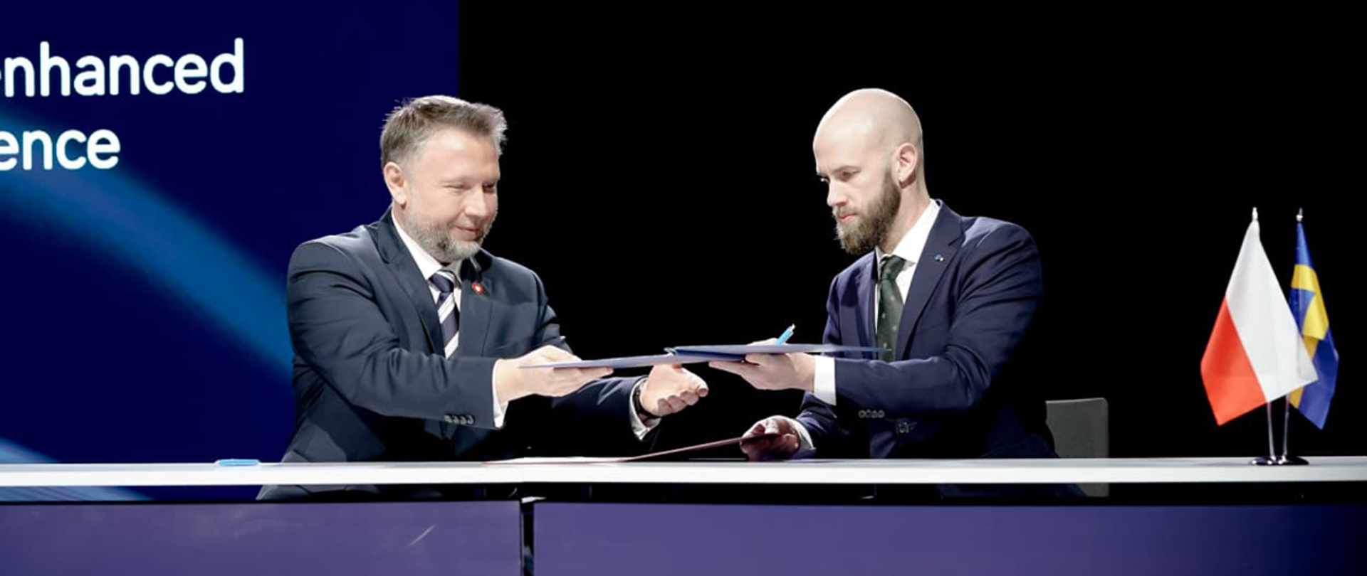 Poland and Sweden are strengthening cooperation in the area of ​​​​civil defense and protection - Minister Marcin Kierwiński signed a letter of intent