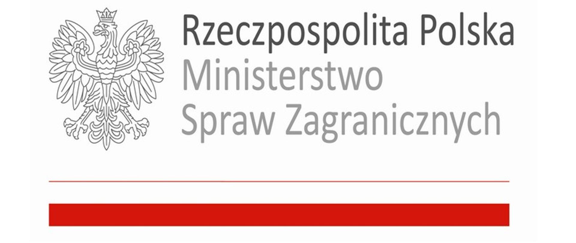 Logo Ministerstwa Spraw Zagranicznych