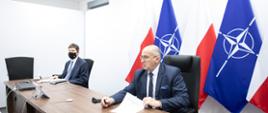 Wideokonferencja ministrów spraw zagranicznych państw NATO