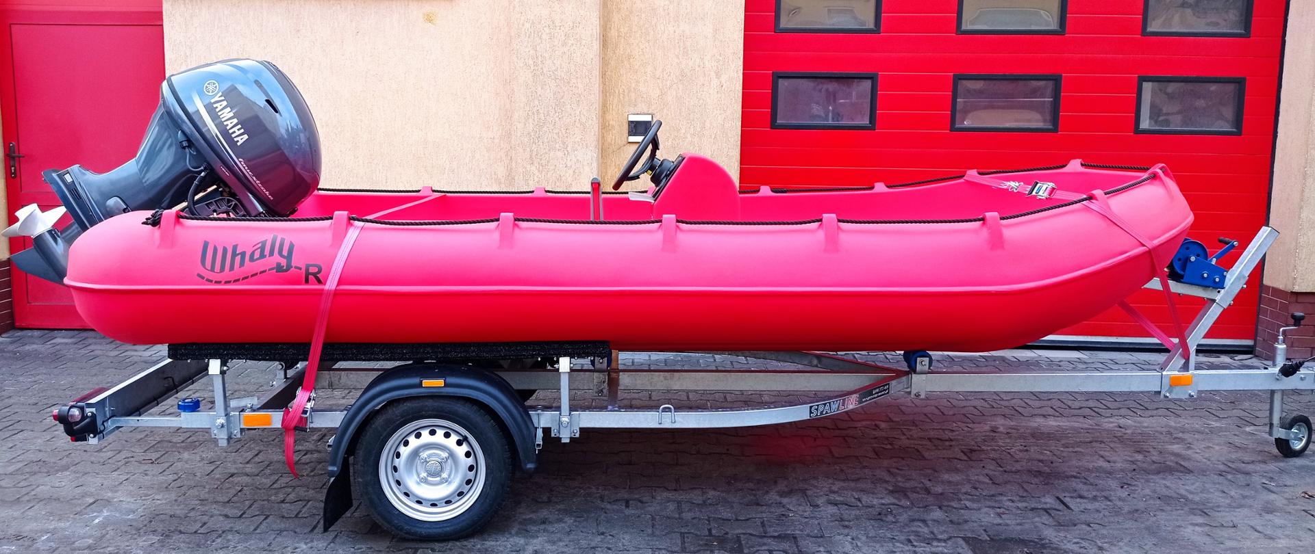 Nowa łódź ratownicza w KP PSP Wołów