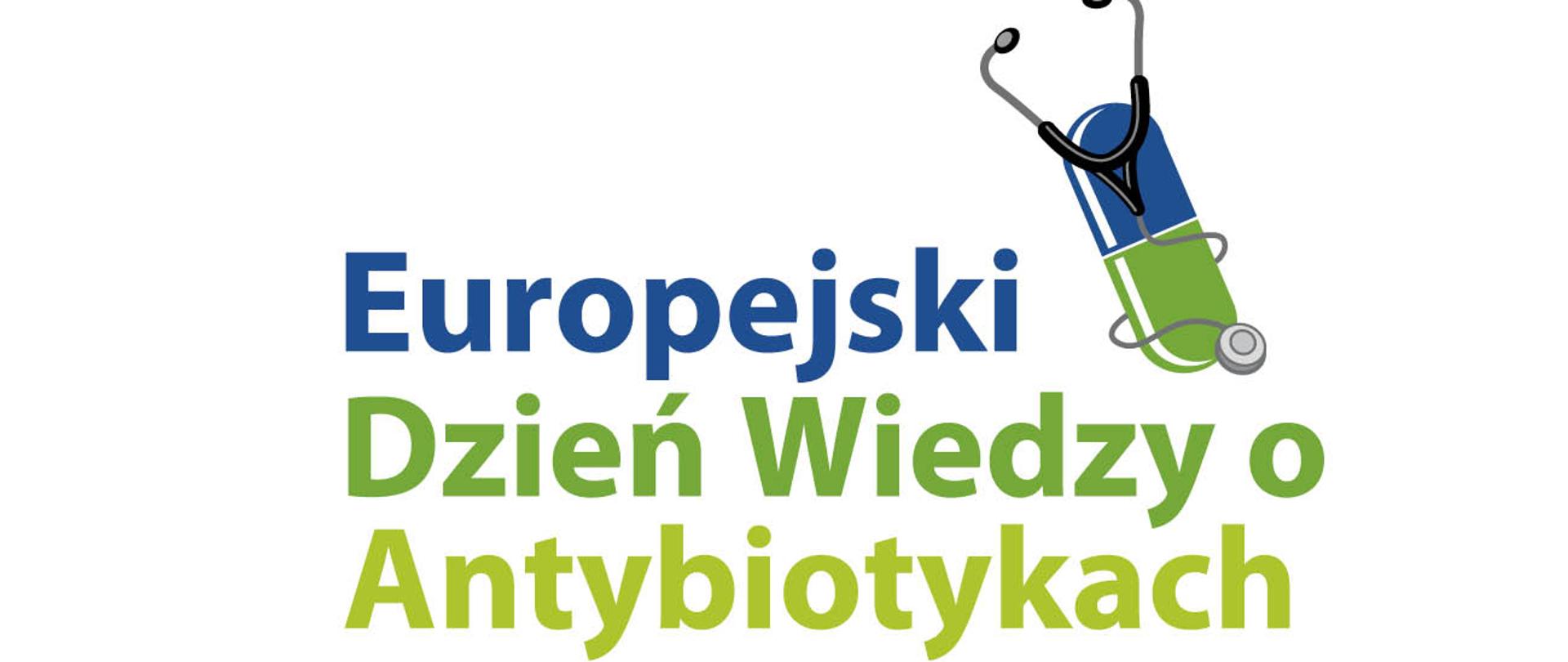 Logo Europejskiego dnia wiedzy o antybiotykach