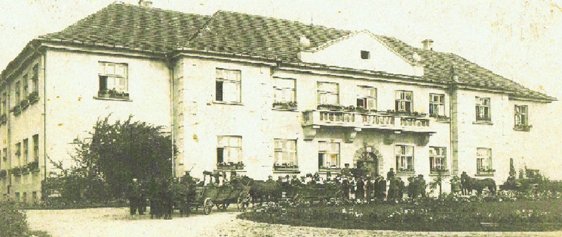 Budynek szkoły rok 1935