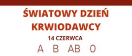 Światowy Dzień Krwiodawcy 2021
