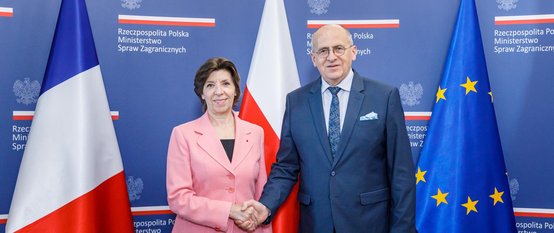 Wizyta wiceszefowej dyplomacji Francji