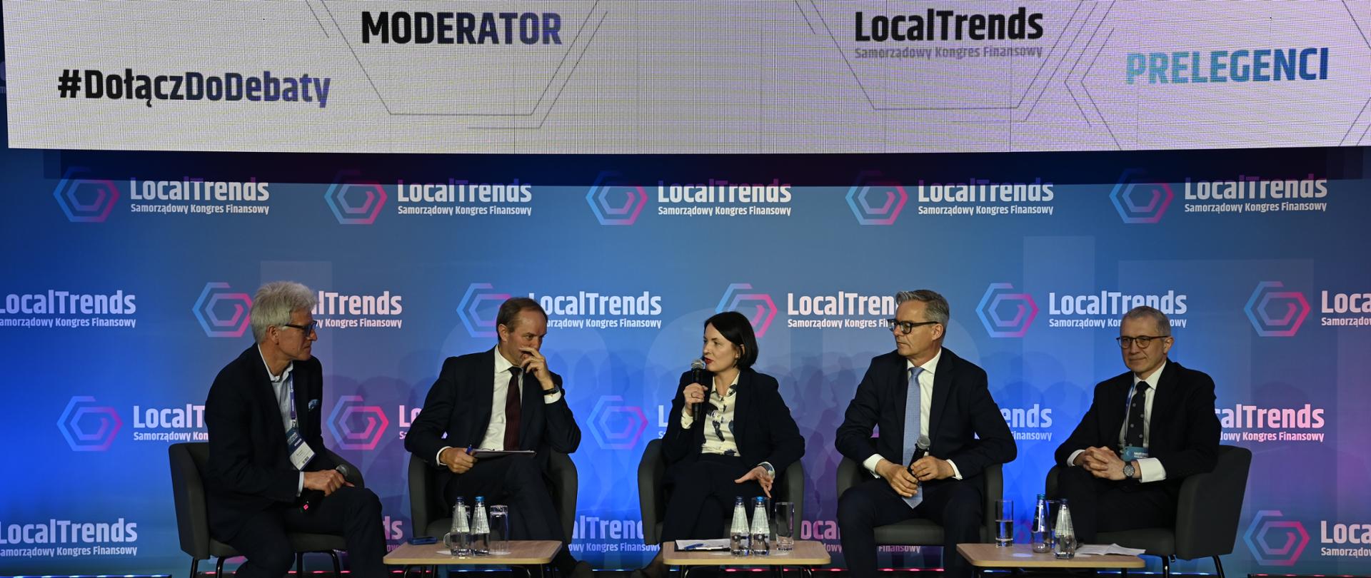 Dorota Zawadzka-Stępniak prezes zarządu NFOŚiGW podczas Samorządowego Kongresu Finansowego Local Trends