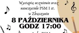 Koncert z okazji Międzynarodowego Dnia Muzyki oraz Dnia Edukacji Narodowej