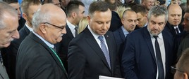 Minister wraz z Prezydentem zwiedzają Narodową Wystawę rolniczą