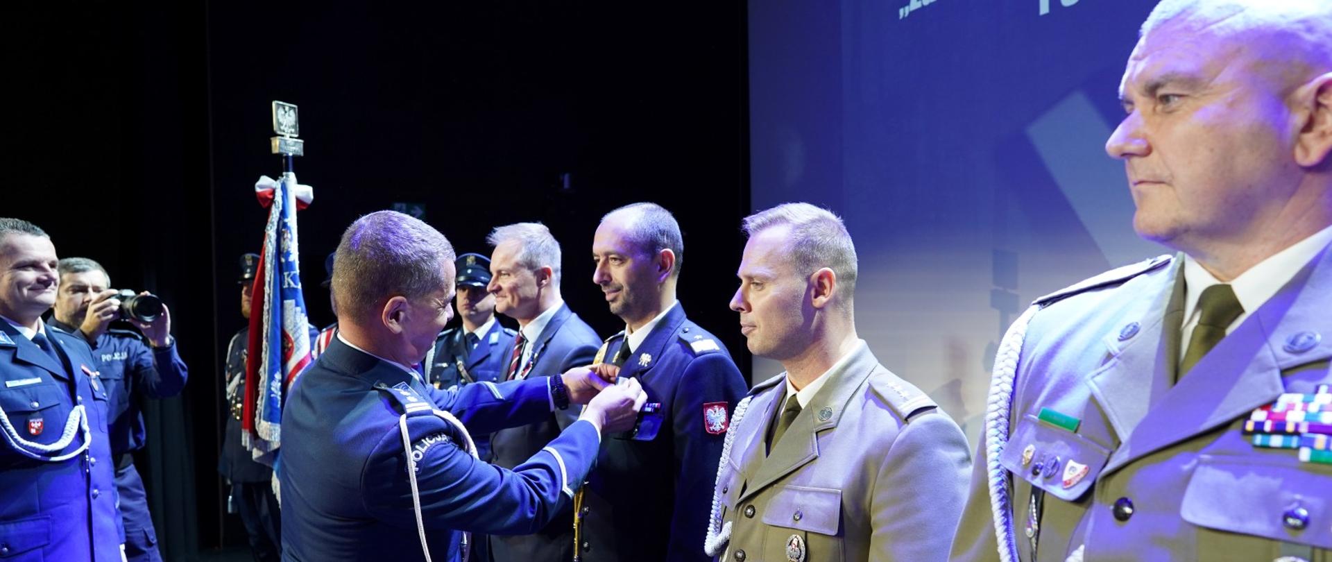 Uroczystość Komendy Wojewódzkiej Policji w Olsztynie