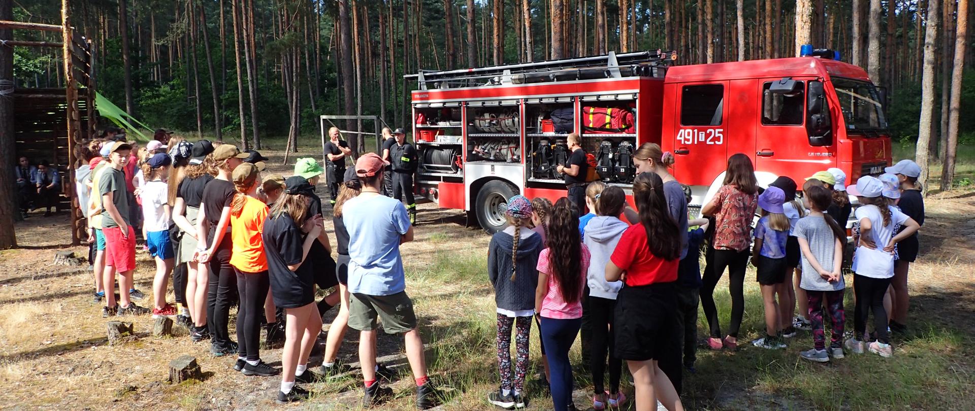 Pogadanka o bezpieczeństwie na obozie harcerskim 1