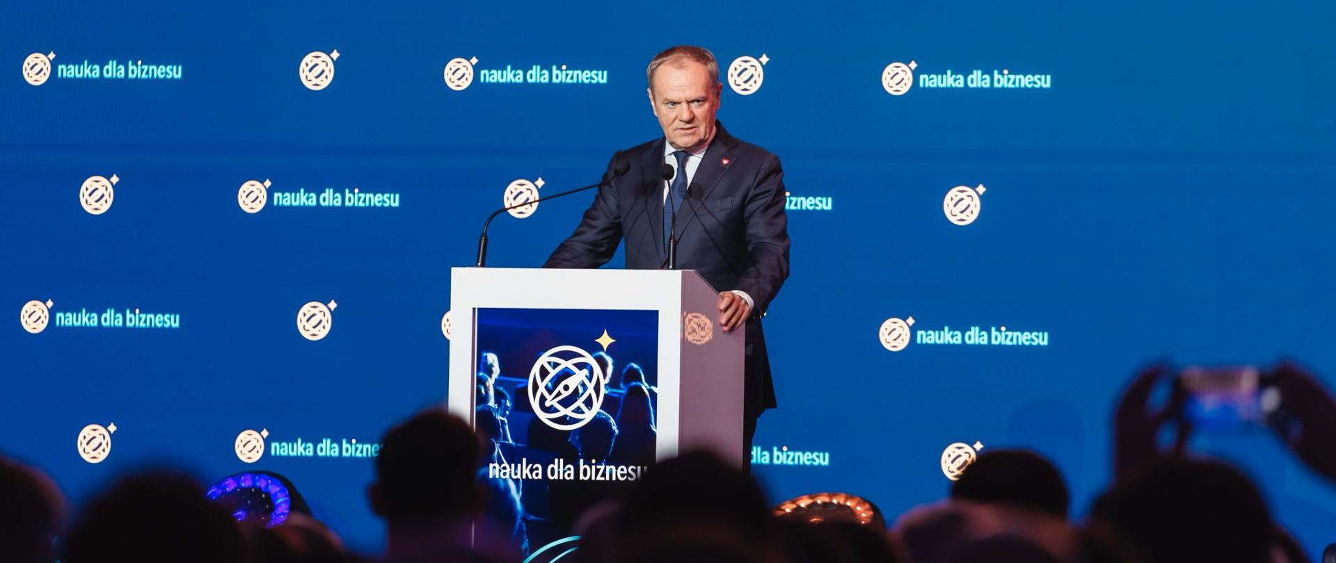 Premier Donald Tusk na Kongresie Nauki dla Biznesu, 19.11.2025 r.
