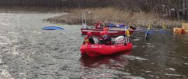 Działania z zakresu ratownictwa wodnego na jeziorze Raczyńskim