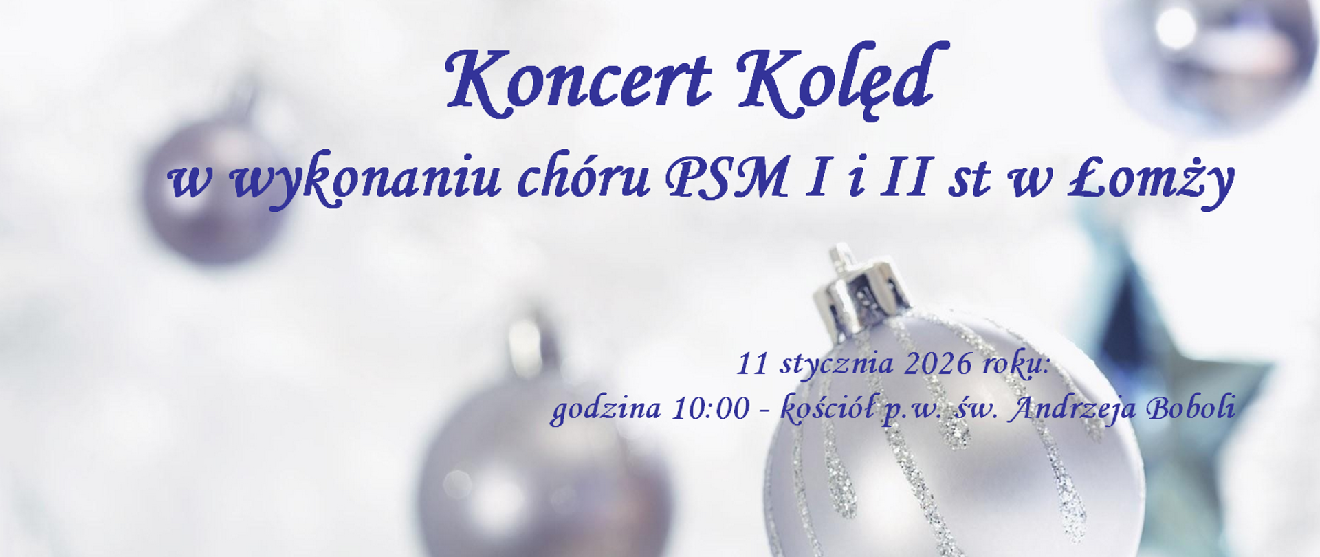 baner - informacje o koncercie