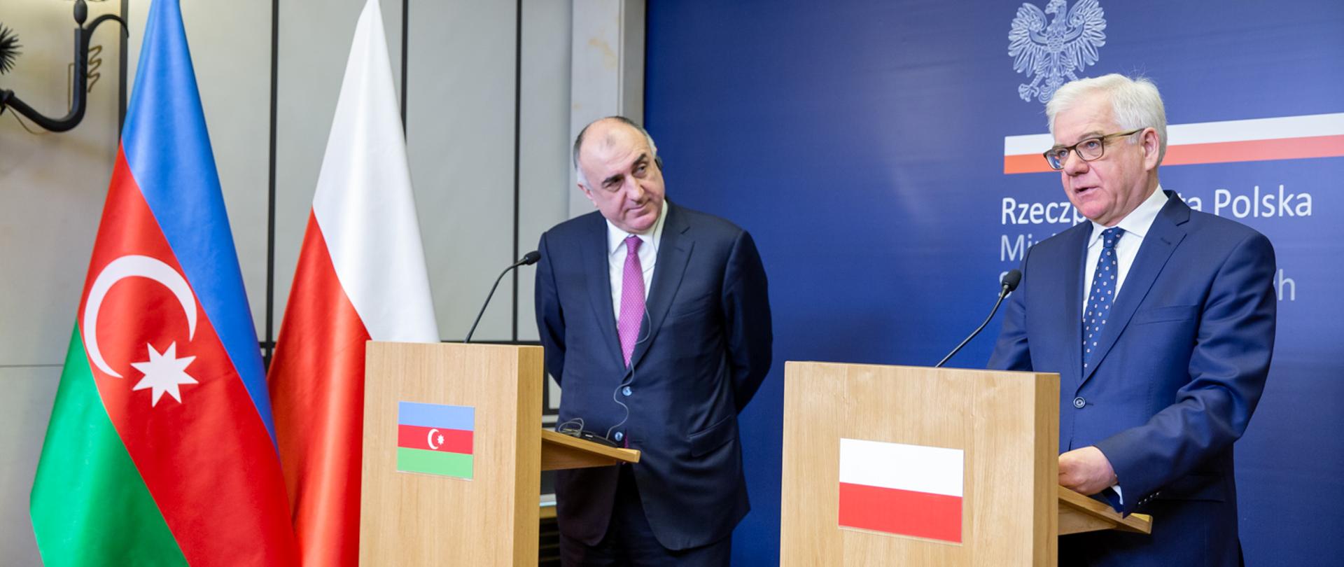 Wizyta szefa dyplomacji Azerbejdżanu w Warszawie