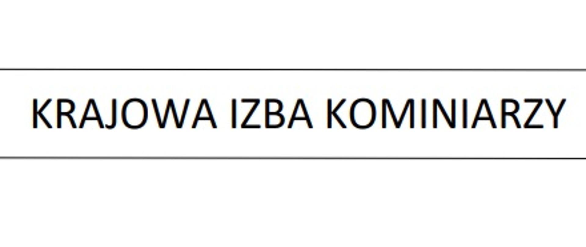 Logo Krajowej Izby Kominiarzy
