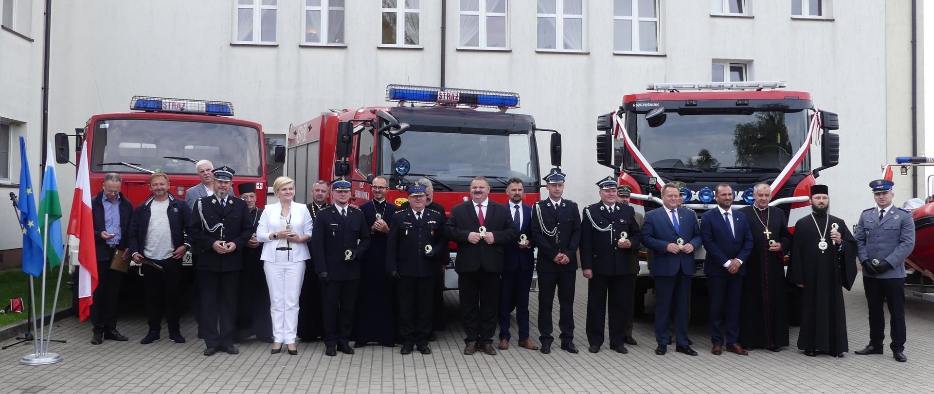 Nowe samochody pożarnicze dla jednostek OSP w Siemianówce i Olchówce 