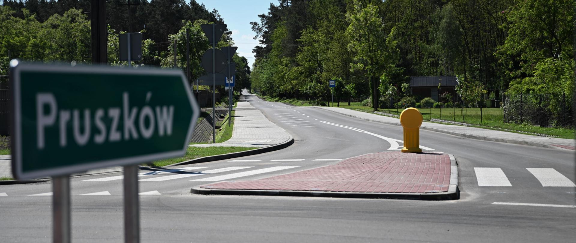 Otwarcie drogi Pruszków - Marzenin w gminie Sędziejowice
