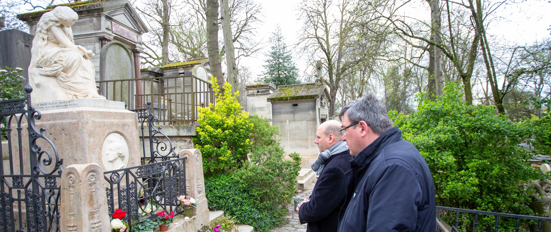Wizyta wiceministra Szymona Szynkowskiego vel Sęka w Paryżu