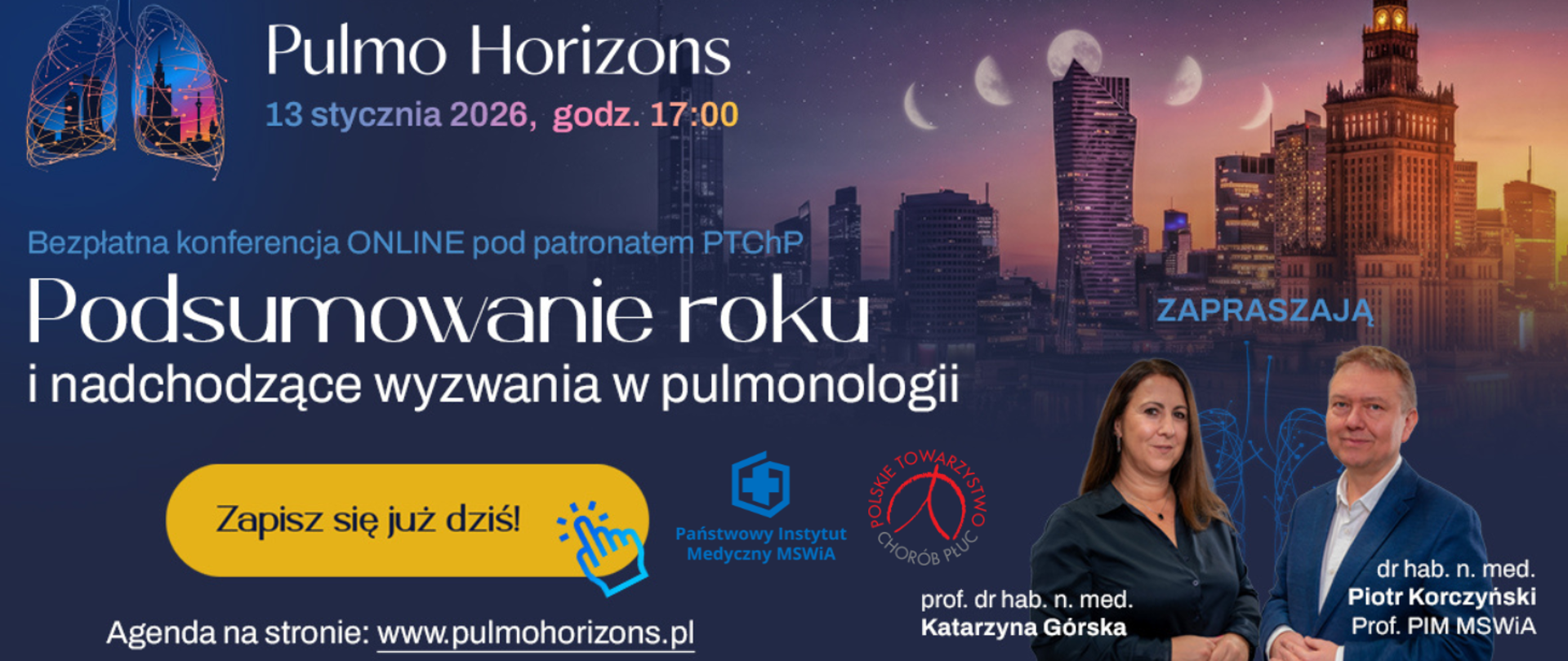 Pulmo Horizons - podsumowanie roku i nadchodzące wyzwania w pulmonologii
