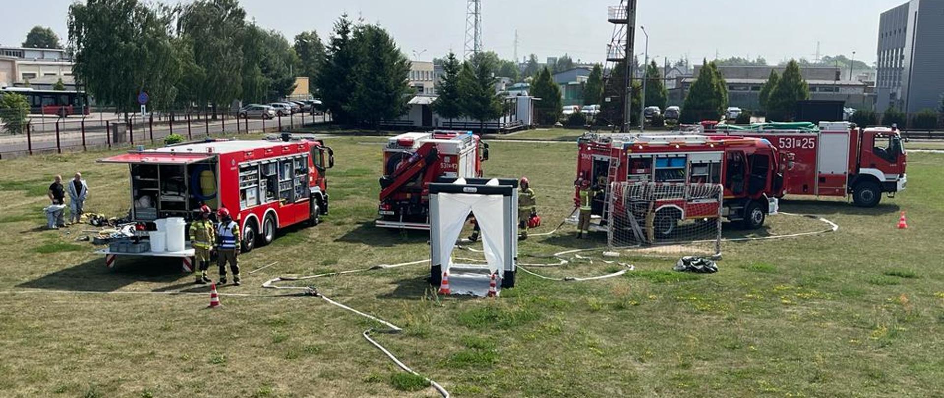 Pluton chemiczno-ekologiczny podczas działań. 