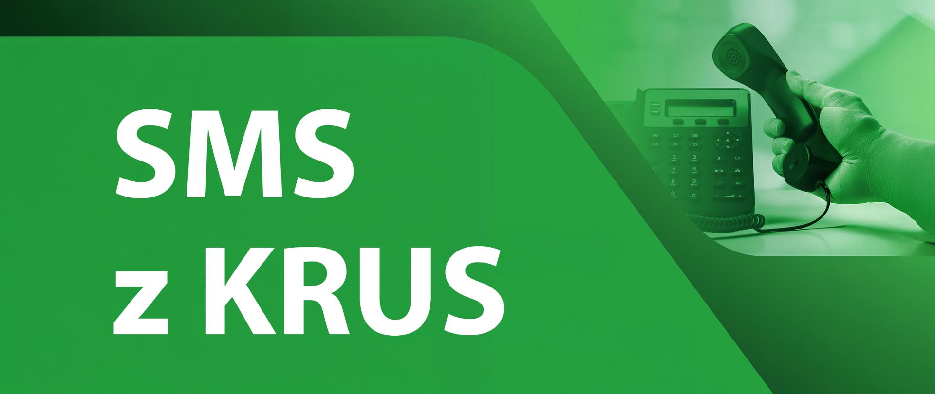 napis i widok telefonu