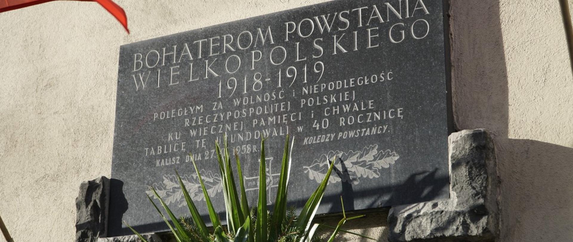 ROCZNICA WYBUCHU POWSTANIA WIELKOPOLSKIEGO [27.12.2023]