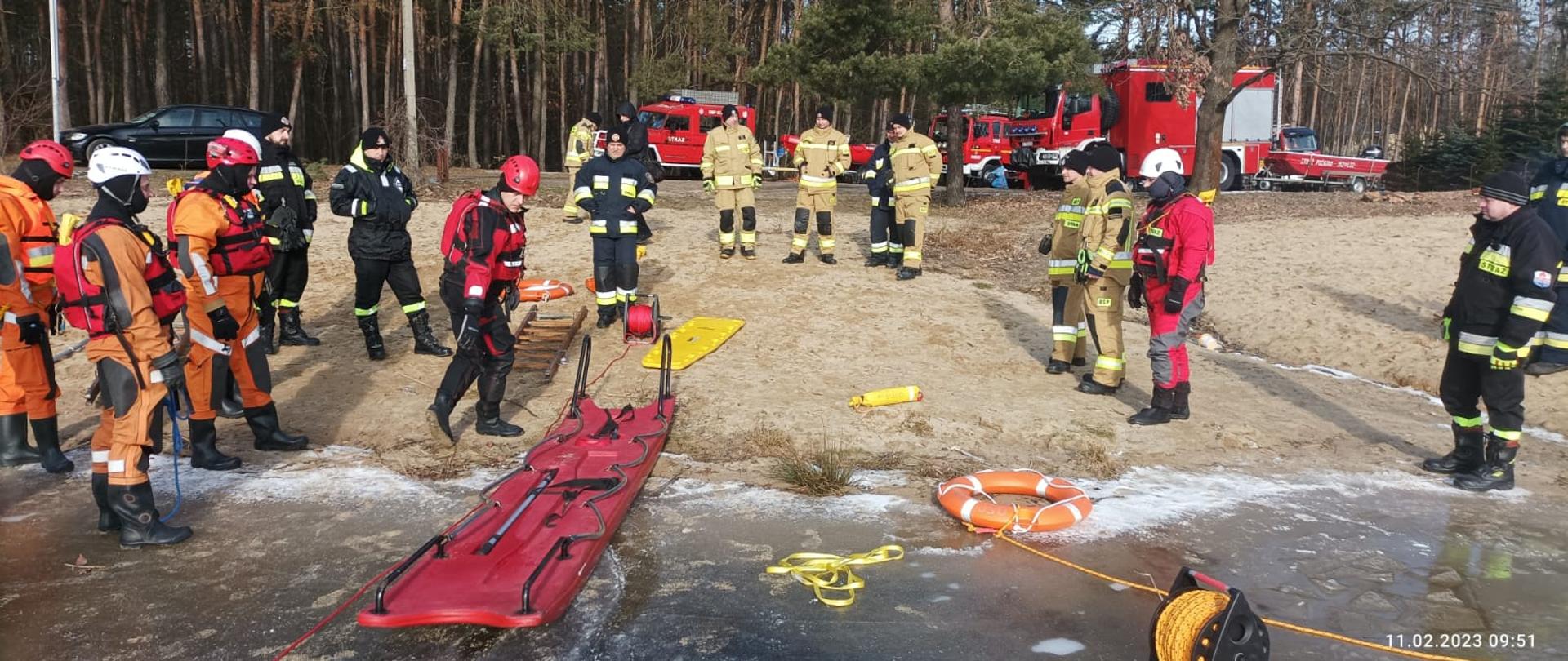  Ćwiczenia na zalewie Dwudniaki