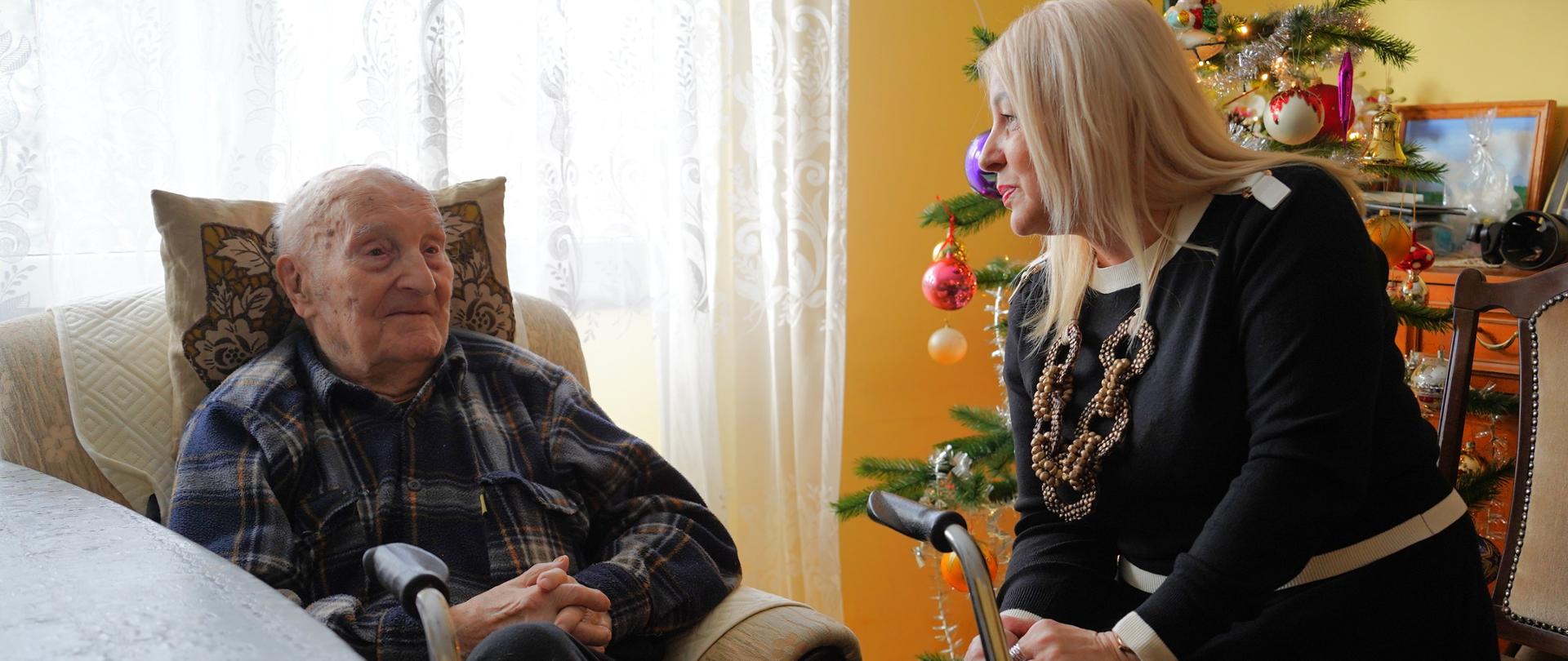 97. urodziny powstańca warszawskiego Andrzeja Jachymczyka