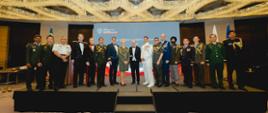 Defence Attaches on stage
