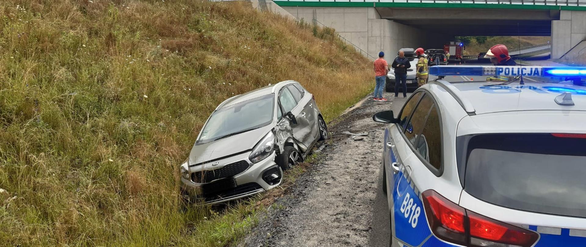 Wypadek na drodze wojewódzkiej 323