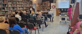  „Co kryją Twoje piersi?” szkolenie w Bibliotece Publicznej Gminy Żelazków 