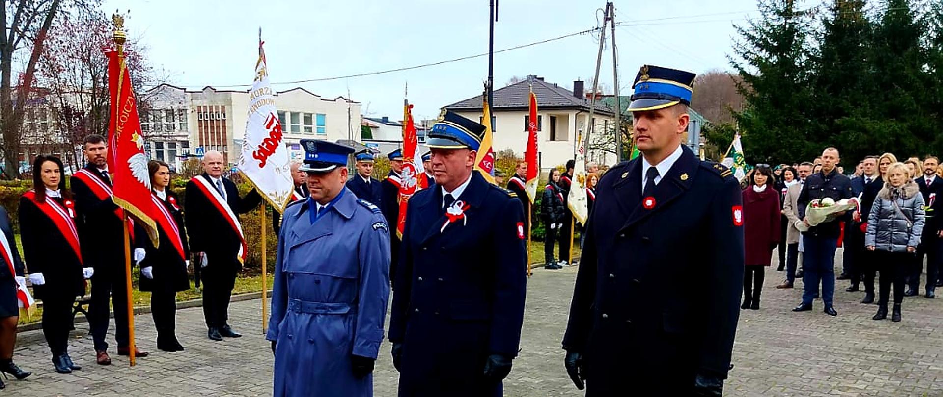 Delegacja KP PSP Szydłowiec - Pod pomnikiem Marszałka Józefa Piłsudskiego
Narodowe Święto Niepodległości - Szydłowiec 2022