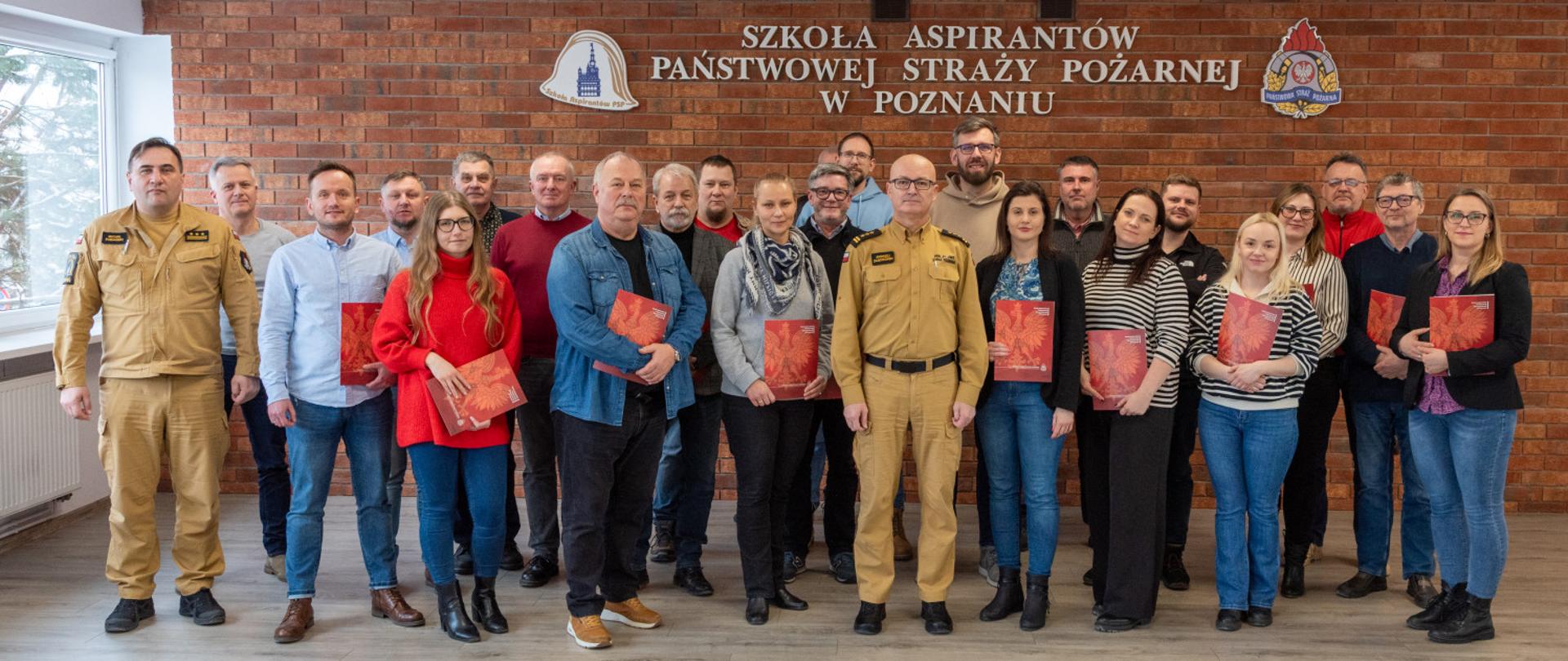 Zakończenie szkolenia aktualizującego inspektorów ochrony przeciwpożarowej