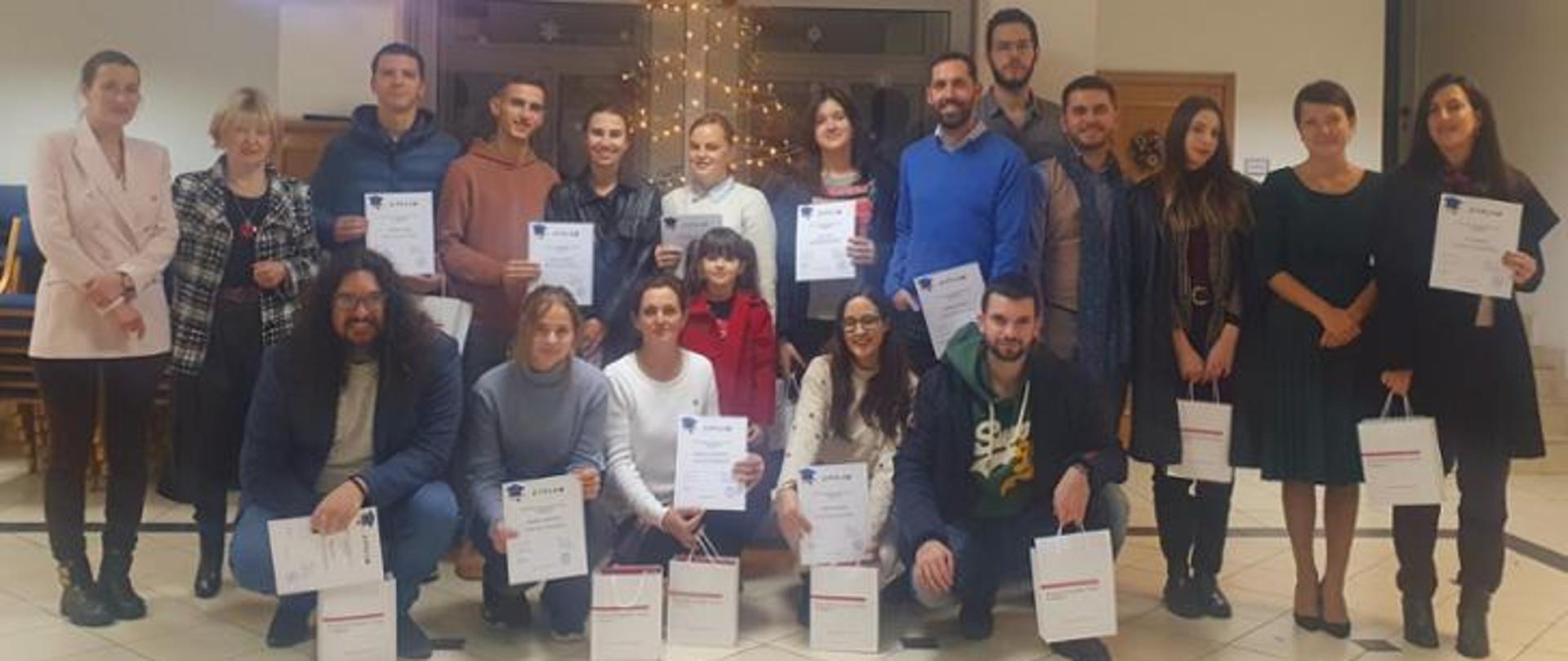 Završetak kursa poljkog jezika