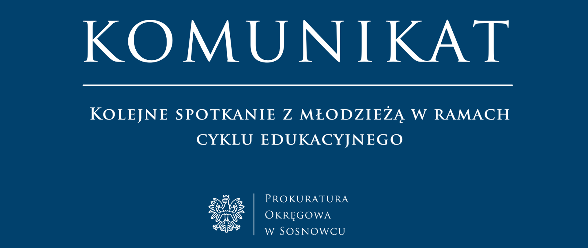 Kolejne spotkanie z młodzieżą w ramach cyklu edukacyjnego pt. „Blaski i cienie zawodu prokuratora. Prokuratura otwarta dla uczniów”.